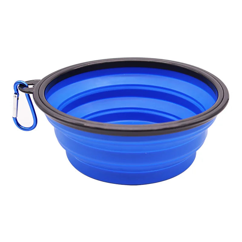 2-in-1 Portable Pet Food & Water Bowl